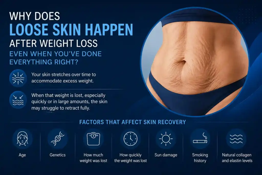 Why Does Loose Skin Happen After Weight Loss Even When You’ve Done Everything Right Chorleywood?